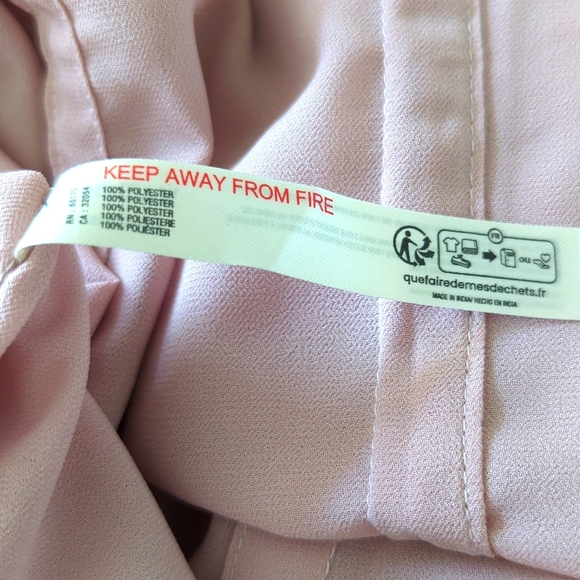 Anthropologie Modern Sheer Midi Dress in Pink - Picture 9 of 11